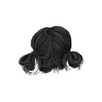 lange Haare schwarz