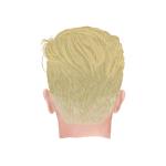 längeres blondes Deckhaar