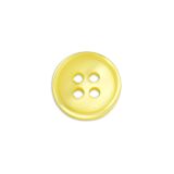 runder KNOPF - zartes gelb - 12mm für für Blüse, Wäsche & Co