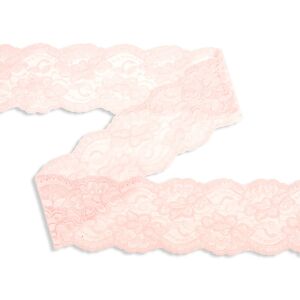 Elastische SPITZE, Stretch-Spitze, Wäschespitze, ca. 9cm breit, rosa