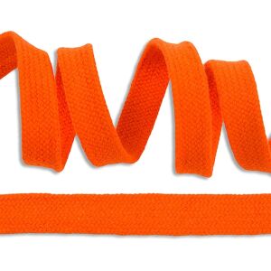 Tolles HOODIEBAND / Kapuzenband, orange,15mm, Alternative zur KordElasthan