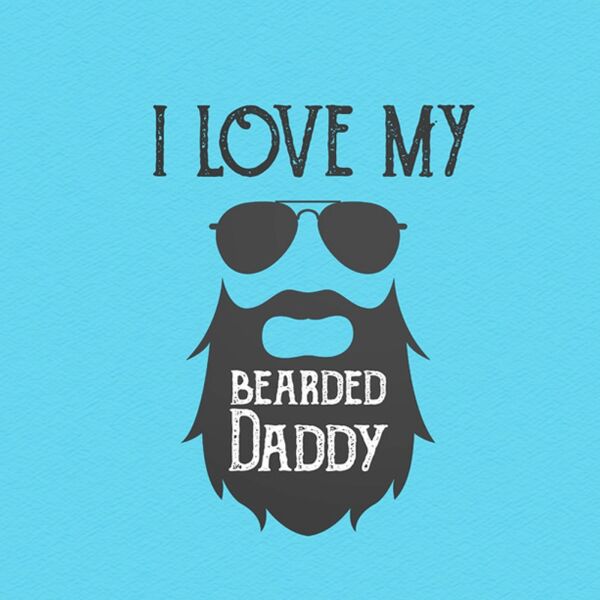 Bio-Jersey, I love my bearded Daddy PANEL, by BioBox