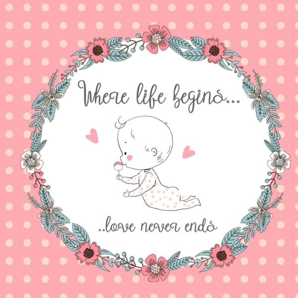 Bio-Jersey, PANEL Where life begins love never ends, family in love by BioBox