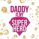 Bio-Jersey, Panel - Daddy is my hero / Superkind