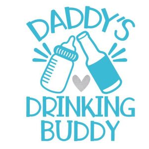 Bio-Jersey, Daddys drinking buddy PANEL,SuperPapa, by BioBox