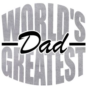 Bio-Jersey, XL-Panel, Worlds greatest Dad, BETONSTYLE,...