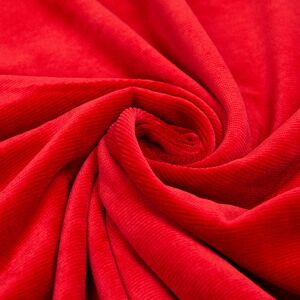 Toller Feincord Jersey, rot Top-Qualität