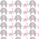 Bio-Jersey, Mama & Kind, Elefanten, rosa, ElefantenLiebe