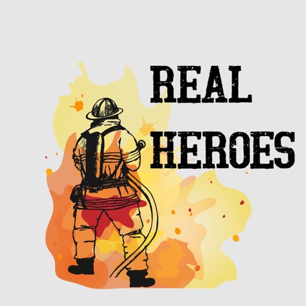 Bio-Jersey, XL Panel Real Heros, Feuerwehr Heldenzeit, by BioBox