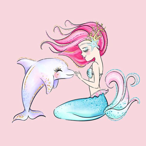 Bio-Jersey, Mein ein und alles, Meerjungfrau, mermaid party