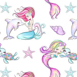 Bio-Jersey, Meerjungfrauen, Mermaid party