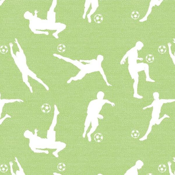 Bio-Jersey, Fußballer grün, Jeans Shadows, by BioBox