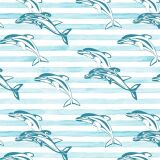 Bio-Jersey, Delfin stripes, DelfinLiebe