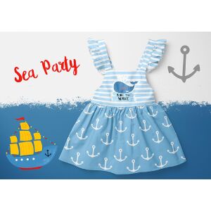 Bio-Jersey, Seestern - stripes, Sea Party