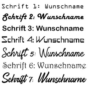 Bio-Jersey WUNSCHNAME Panel Einschulung colored stripes