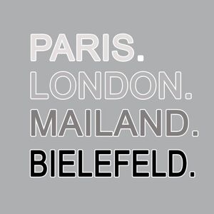 Bio-Jersey Bielefeld XL Panel grau - Städte-Kollektion by...