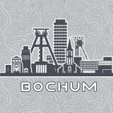 Bio-Jersey Ruhrgebiet BOCHUM XL Panel grau - Städte-Kollektion