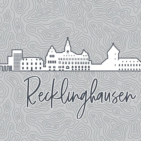 Bio-Jersey Recklinghausen XL Panel grau - Städte-Kollektion by BioBox
