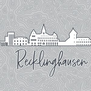 Bio-Jersey Recklinghausen XL Panel grau - Städte-Kollektion