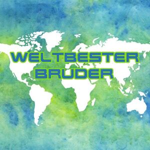 Bio-Jersey Weltbester Bruder Panel, SuperBruder exklusiv...