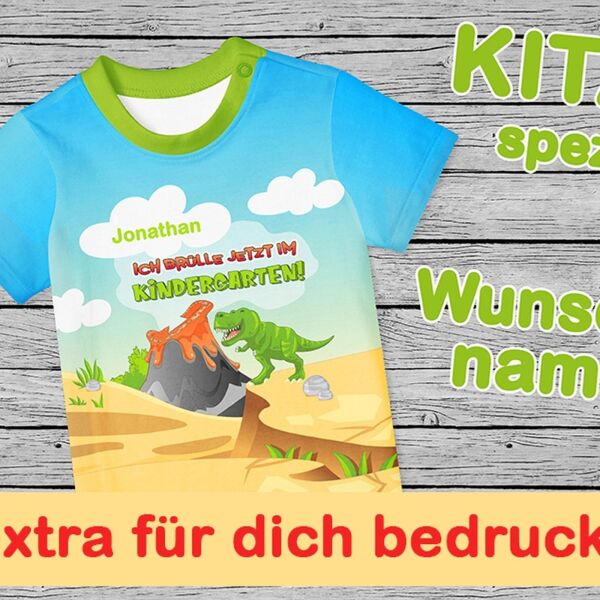 Bio-Jersey WUNSCHNAME Ich bin... Kindergarten by BioBox