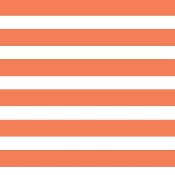 Bio-Jersey Mama-stripes Kombi FUCHS orange, Blockstreifen bald-Mama-Serie by BioBox