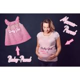 Bio-Jersey Baby-stripes Kombi pink, bald-Mama-Serie