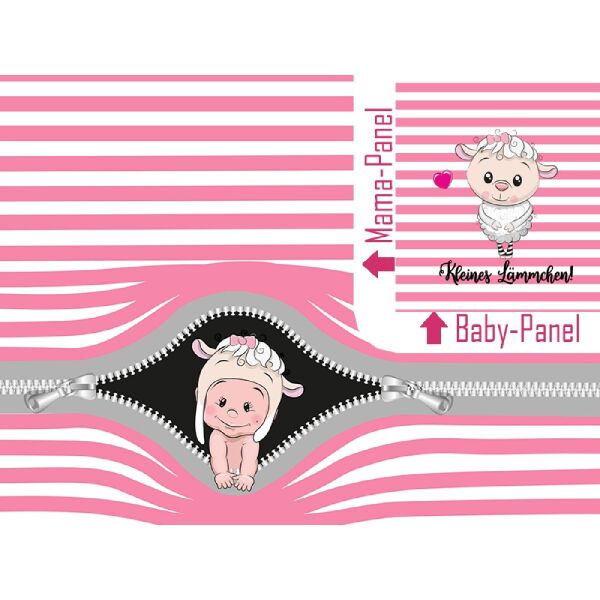 Bio-Jersey uni-Kombi pink, bald-Mama-Serie by BioBox