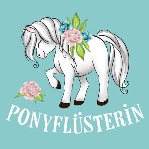 Bio-Jersey PANEL Ponyflüsterin, Ponyglück by...