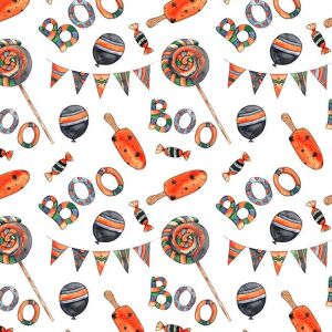 Bio-Sommersweat Lollies Boo, happy halloween by BioBox