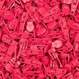 Zipper / Automatikzipper für Endlosreißverschluss Meterware, pink, made in Germany