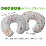 Nähset Nackenhörnchen Alltagsheld, inkl. Schnittmuster & Anleitung