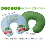 Nähset Nackenhörnchen driving home for christmas, inkl. Schnittmuster & Anleitung