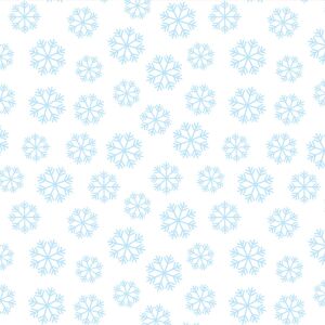 Bio-Sommersweat, Schneeflocken auf weiß, Weihnachtsfreunde,by