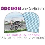 Nähset Wende-Beanie, KU 47-54cm, Trucks, Bio-Jersey