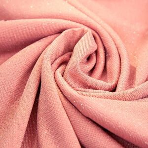 Toller GLITZER Feinstrick Jersey rosa silber, TOP-Preis
