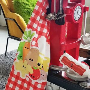 XL cut, sew & play Nähset inkl. großer Tasche WUNSCHNAME Camping Kids Canvas