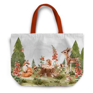Nähset XL Shopper-Bag Tasche, Im Wald, inkl....