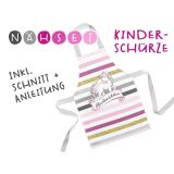 Nähset Kinder-Schürze, Ponyglück Vol. II, inkl. Schnittmuster + Anleitung