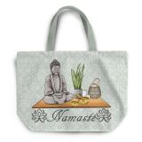 Nähset XL Shopper-Bag Tasche, Namaste, Budda, Mandala, inkl. Schnittmuster + Anleitung