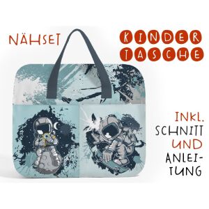Nähset Hochw. Kindertasche, Outer Space, inkl....