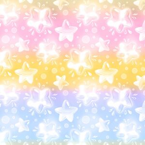 Bio-Jersey Sterne rainbow, Einhorn Phantasiewelt by BioBox