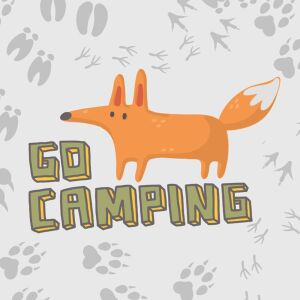 Bio-Jersey Panel, Camping, go camping