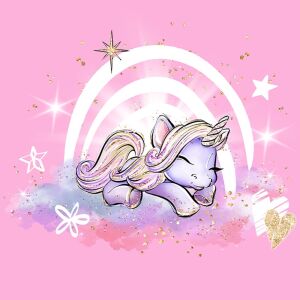 Bio-Jersey Panel, Glitter unicorn dreams, Einhorn, by...