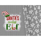 Bio-Sweat, PANEL + Kombistoff, Hello Santa Kids, Coolest Elf, perfekt passend