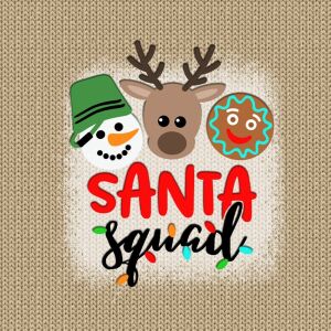 Bio-Sweat, PANEL + Kombistoff, Hello Santa Kids, Santa...