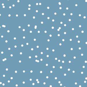 Bio-Sweat Winterzeit, Weiße Punkte auf Blau,...