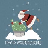 Bio-Sweat, PANEL + Kombistoff, Winterzeit, Weihnachtsmann, perfekt passend