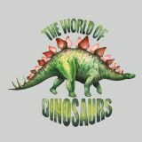 Bio-Jersey, PANEL + Kombistoff, Dino Jungle, The World Of Dinosaurs