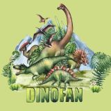 Bio-Jersey, PANEL + Kombistoff, Dino Jungle, Dinofan